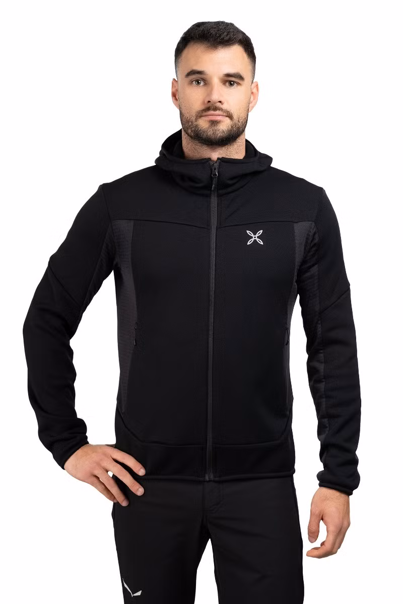 BLUZA SKY PLUS 2 MAGLIA-BLACK
