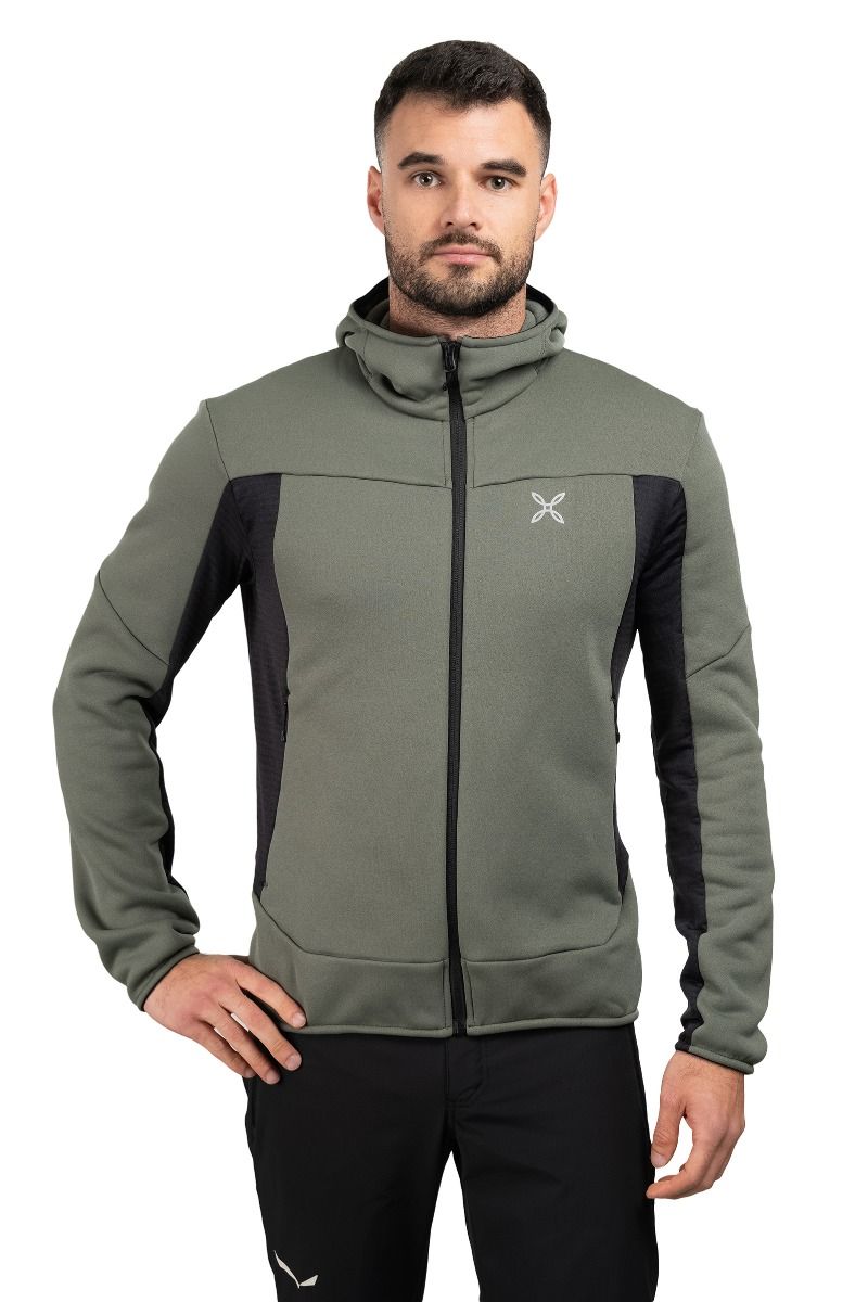 BLUZA SKY PLUS 2 MAGLIA-SAGE GREEN