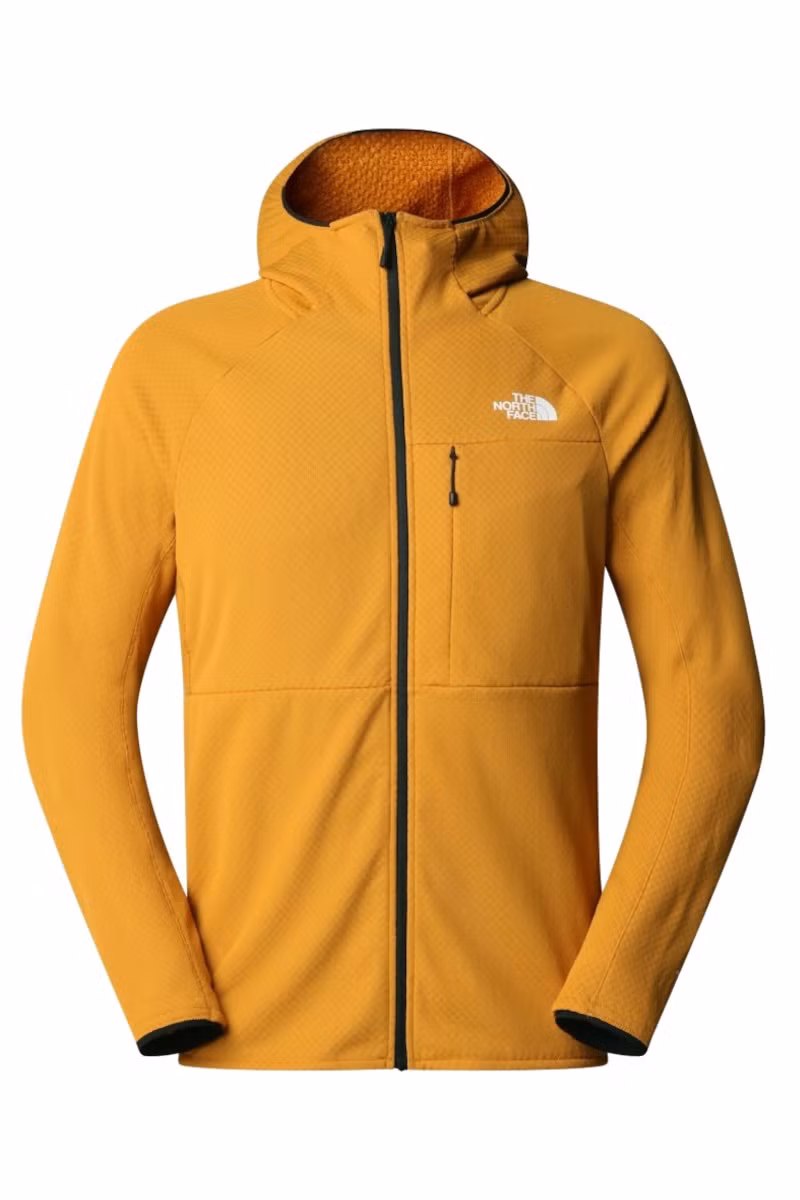 BLUZA SUMMIT FUTUREFLEECE FZ HOODIE-CITRINE YELLOW