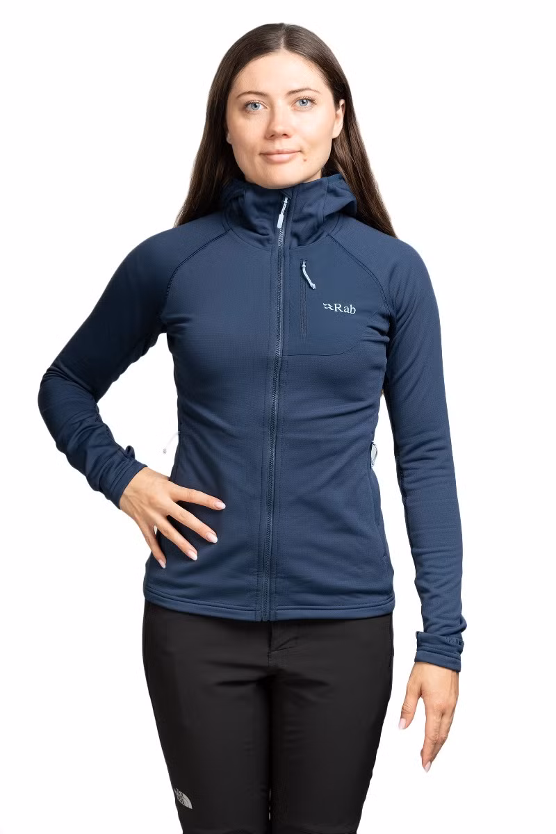 BLUZA SUPERFLUX HOODY WOMEN-DEEP INK-DEEP INK