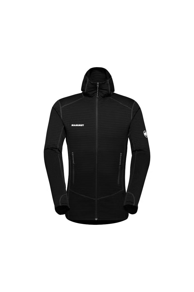 BLUZA TAISS LIGHT ML HOODED-BLACK