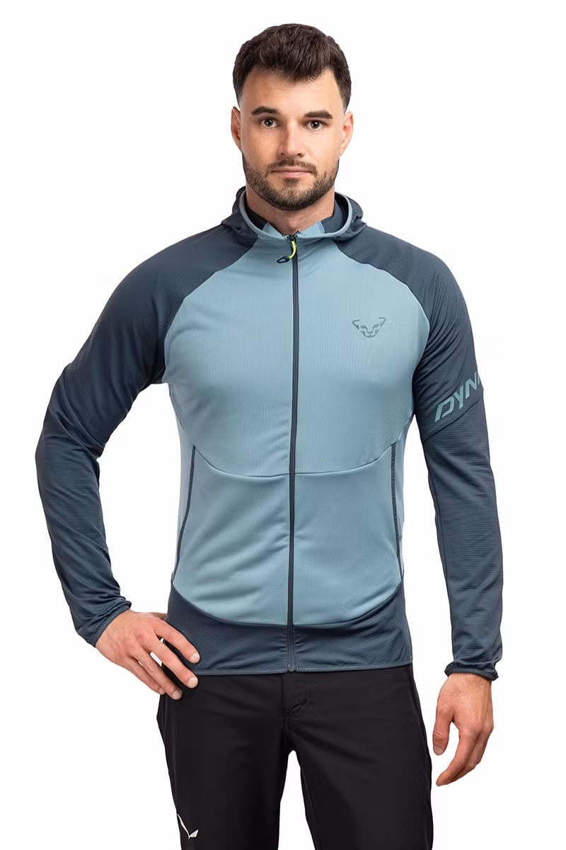 BLUZA TRANSALPER LIGHT POLARTEC HOODY-CINDER-3160