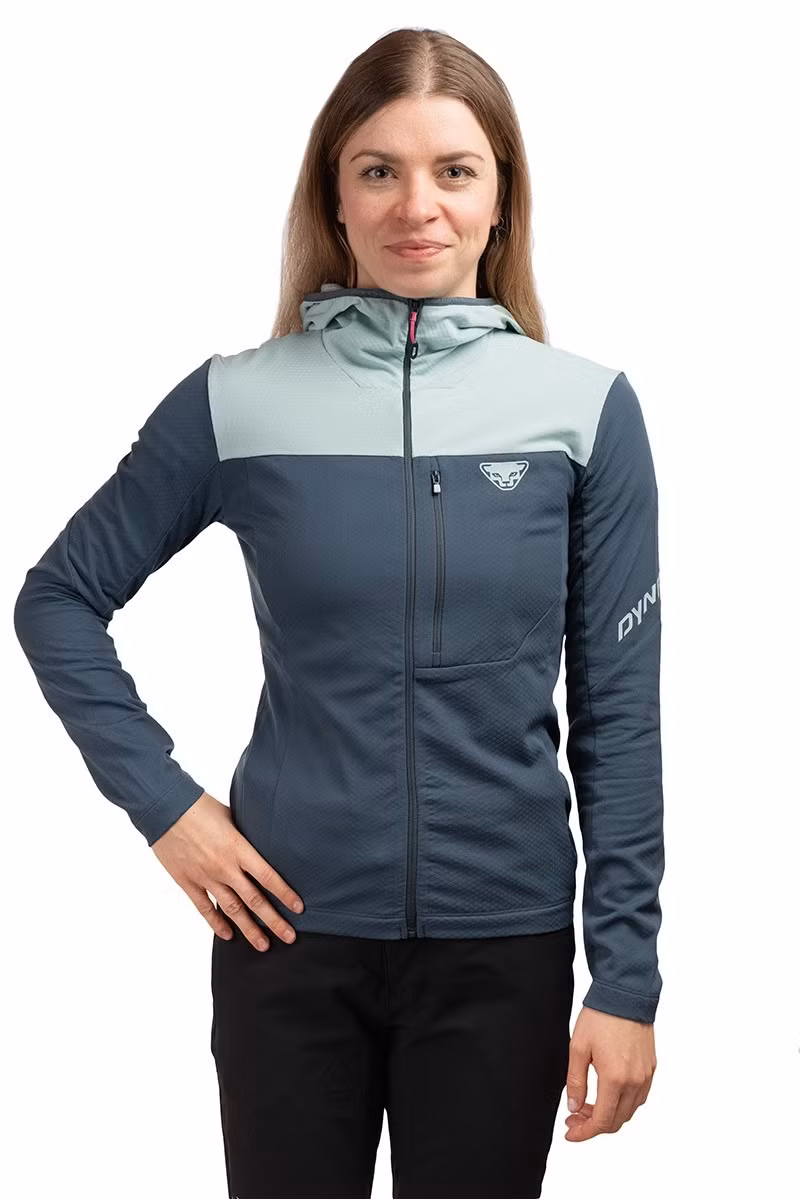 BLUZA TRAVERSE THERMAL HOODED WOMEN-CLOUD BLUE-0720