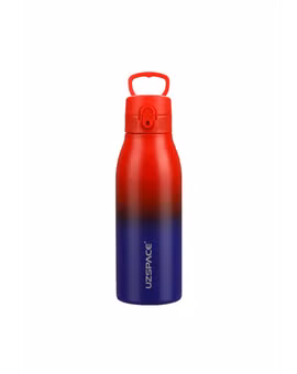 BUTELKA TERMICZNA STAINLESS STEEL 4203 600ML-RED-BLUE