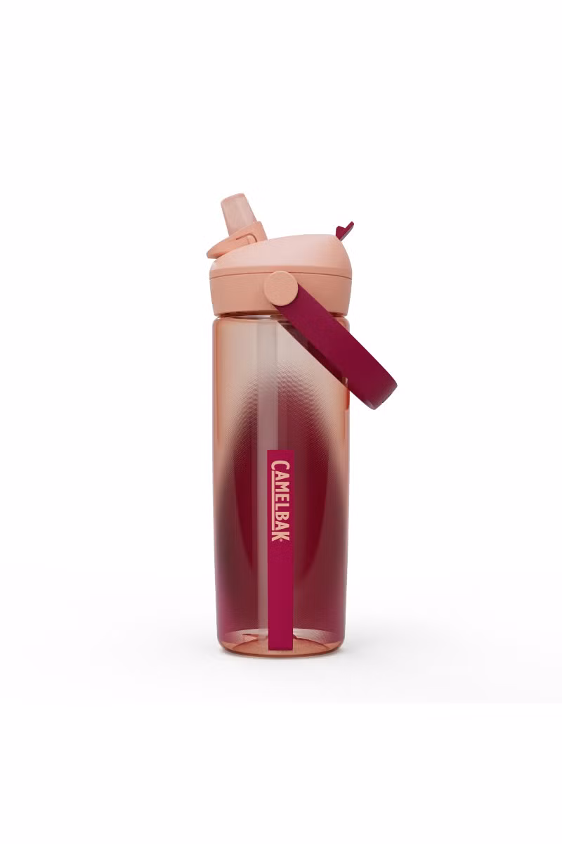 BUTELKA THRIVE FLIP STRAW 590ML-BLUSH DAWN