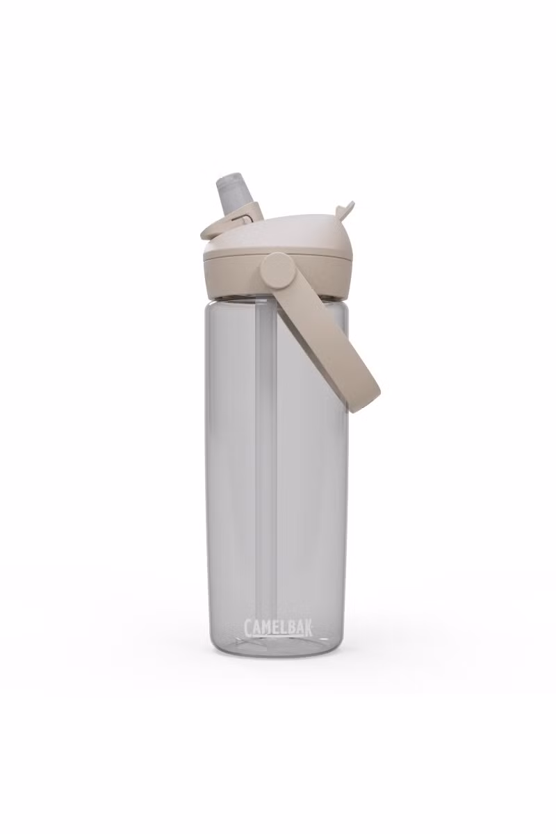 BUTELKA THRIVE FLIP STRAW 590ML-CLEAR