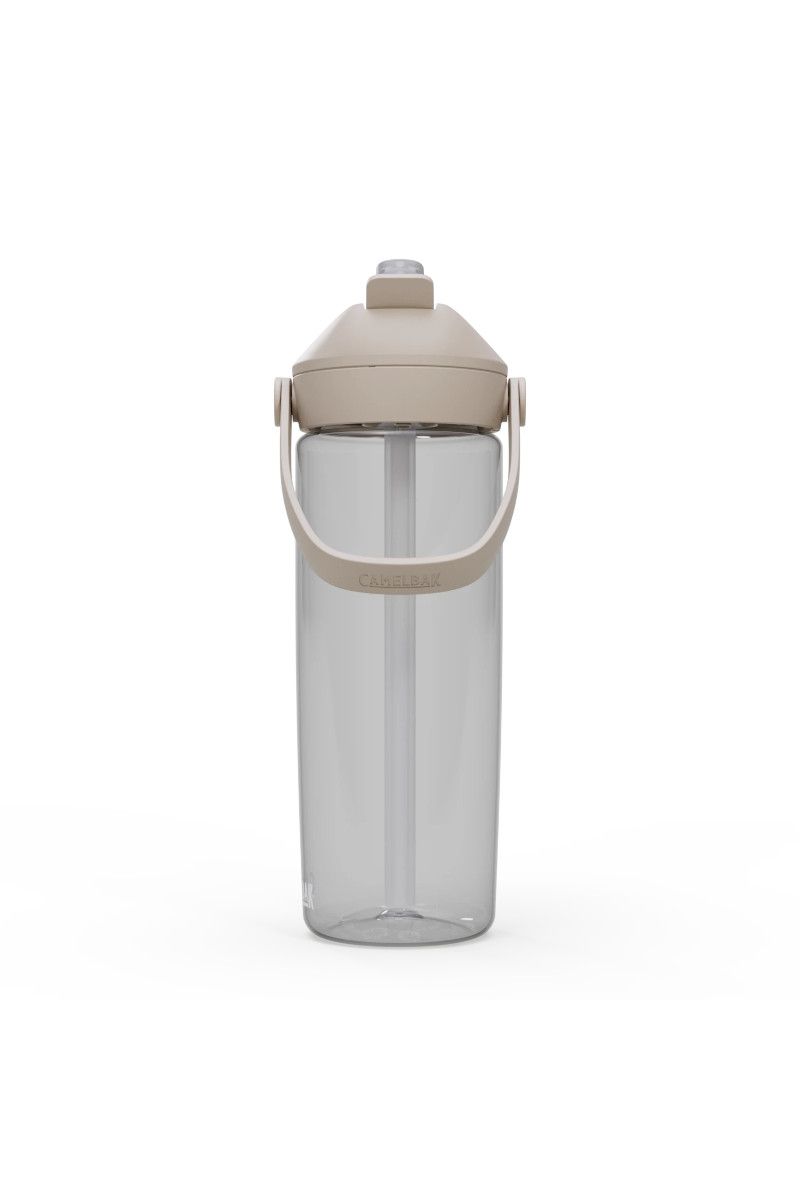 BUTELKA THRIVE FLIP STRAW 590ML-CLEAR