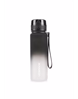BUTELKA TRITAN FROSTED 3026 500ML-BLACK-WHITE
