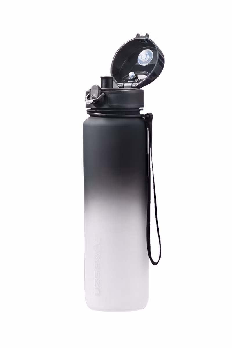 BUTELKA TRITAN GRADIENT 3038 1000ML-BLACK-WHITE