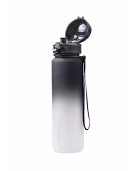 BUTELKA TRITAN GRADIENT 3038 1000ML-BLACK-WHITE