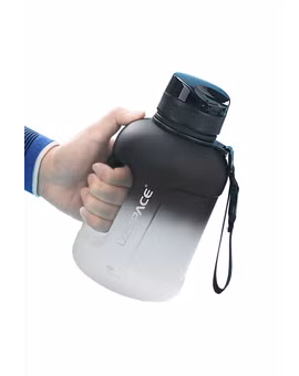 BUTELKA TRITAN GRADIENT 3065 1700ML-BLACK-WHITE