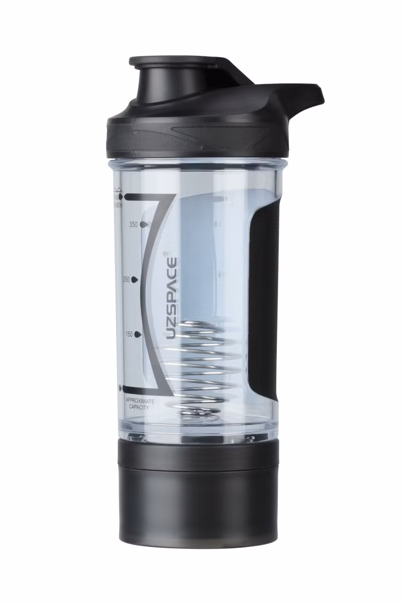 BUTELKA TRITAN SPORT SHAKER 9021 500ML-BLACK
