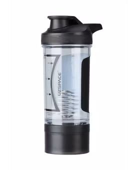 BUTELKA TRITAN SPORT SHAKER 9021 500ML-BLACK