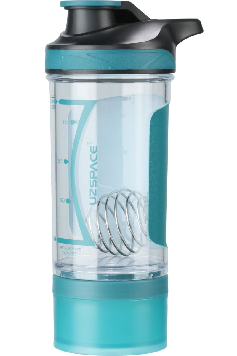 BUTELKA TRITAN SPORT SHAKER 9021 500ML-CYAN