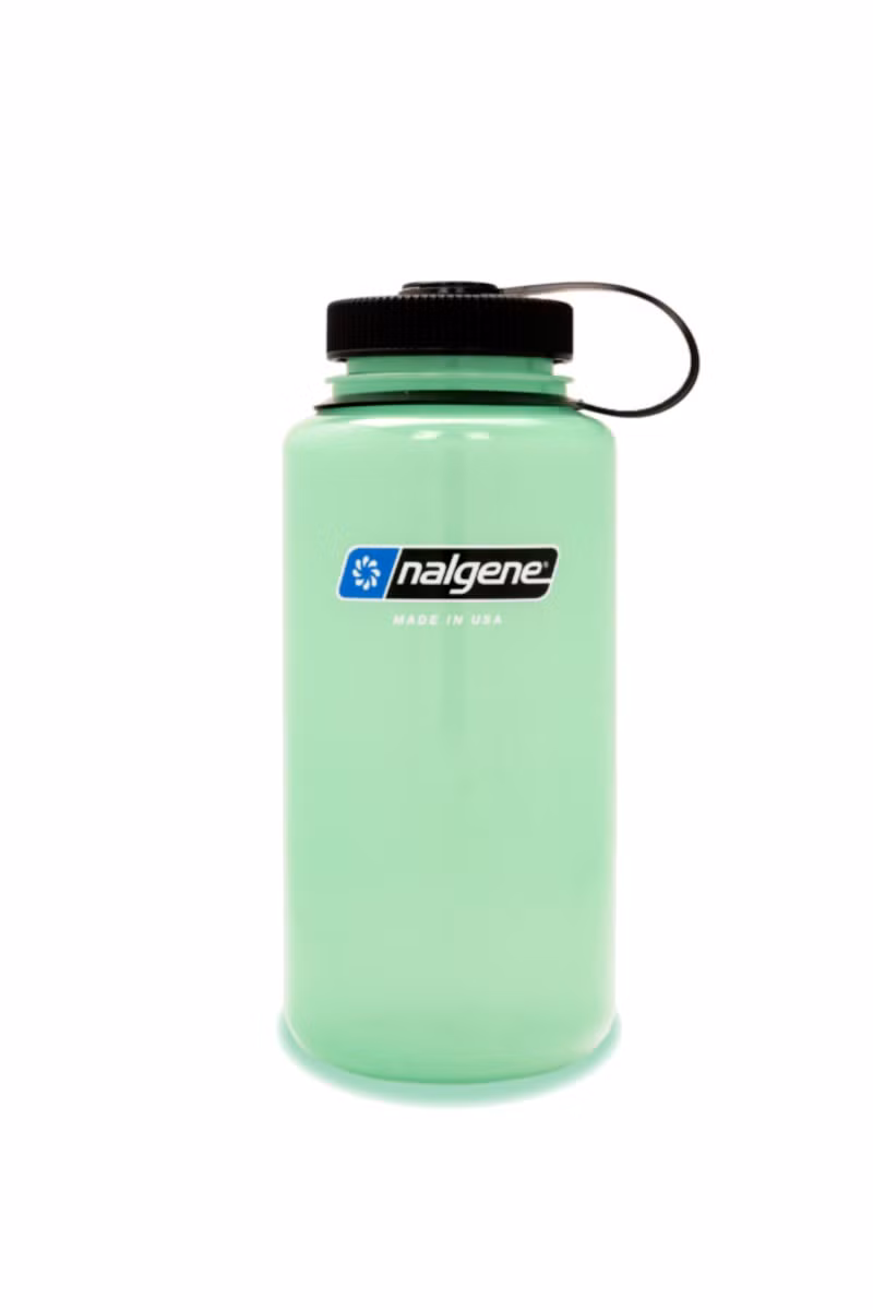 BUTELKA WIDE MOUTH 32 OZ SUSTAIN-GLOW GREEN