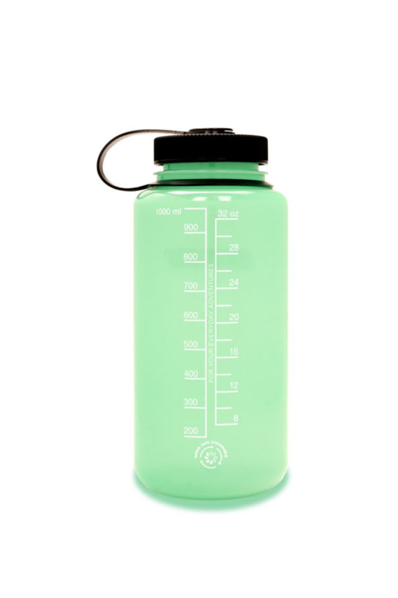 BUTELKA WIDE MOUTH 32 OZ SUSTAIN-GLOW GREEN