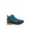 BUTY BOULDER X MID-BLUE-YELLOW TREKKINGOWE MĘSKIE