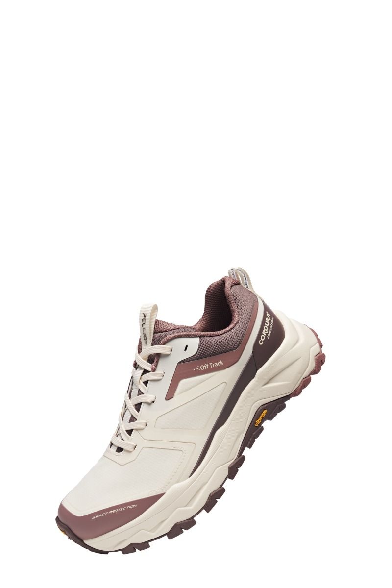 BUTY HT-LINGYUE 125381004 WOMEN-PLUM PURPLE+LIGHT BEIGE