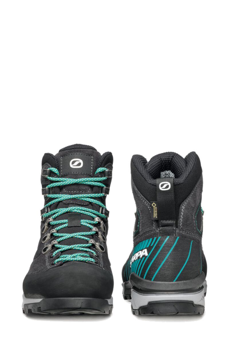 BUTY MESCALITO TRK GTX WOMEN-DARK ANTHRACITE- TROPICAL GREEN