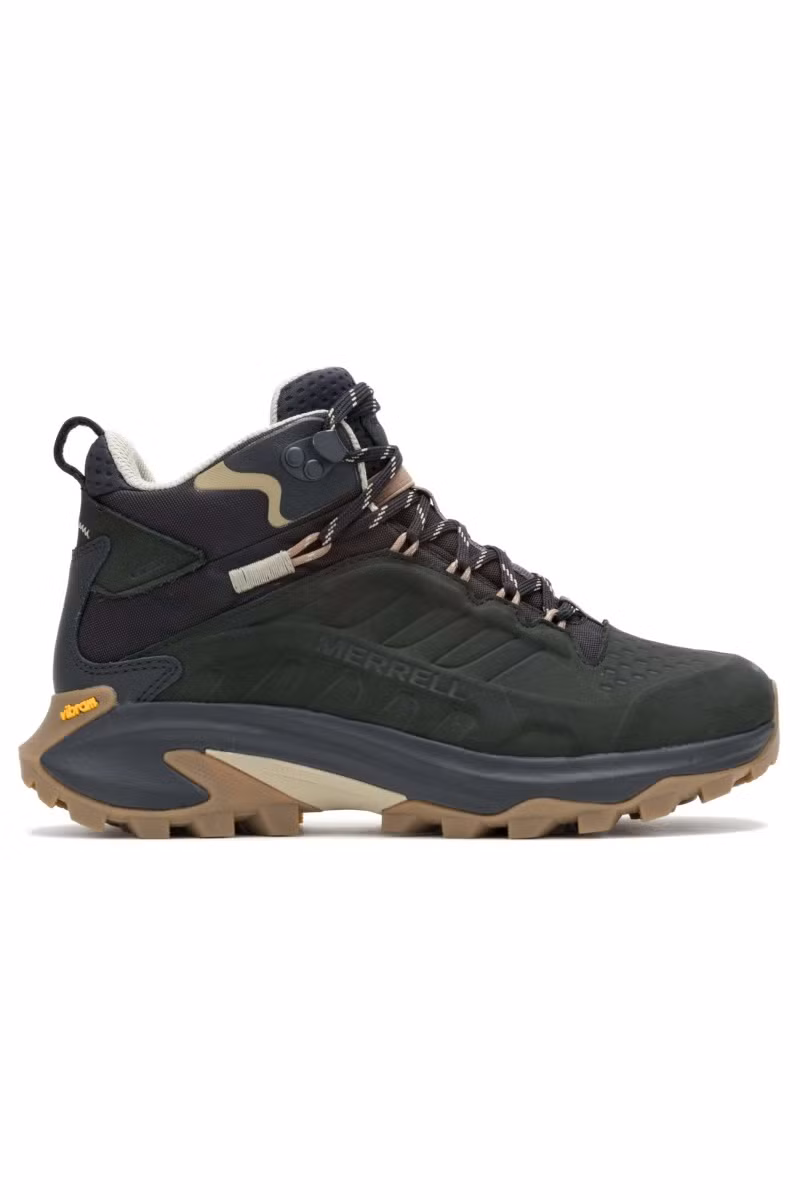 BUTY MOAB SPEED 2 LEATHER MID WATERPROOF WOMEN-BLACK VIBRAM