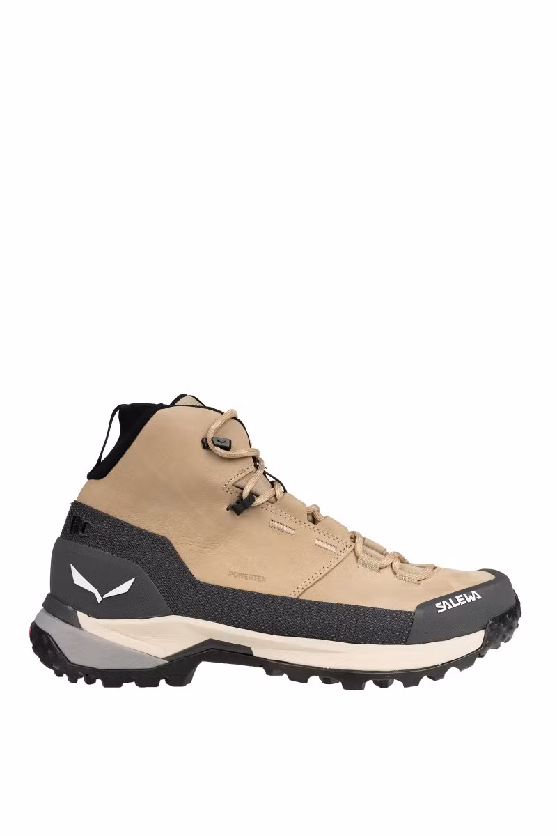 BUTY PUEZ LEATHER MID PTX WOMEN-QUICKSAND-ONYX DAMSKIE TREKKINGOWE