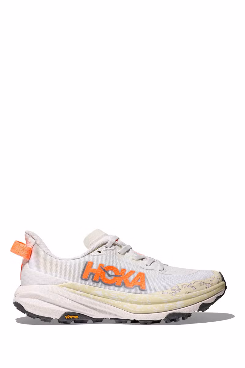 BUTY SPEEDGOAT 6 WOMEN-WHITE-NEON TANGERINE