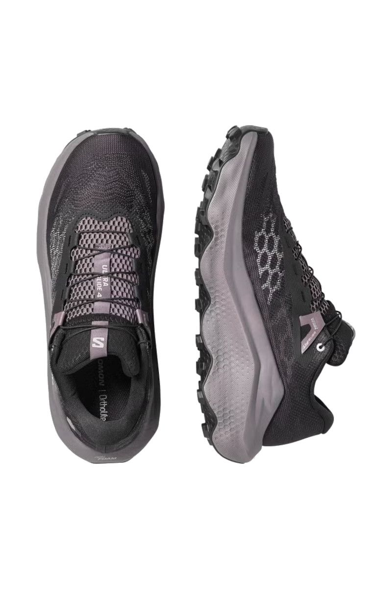 BUTY ULTRA GLIDE 4-BLACK-DARK GULL GRAY-SILVER CLOUD