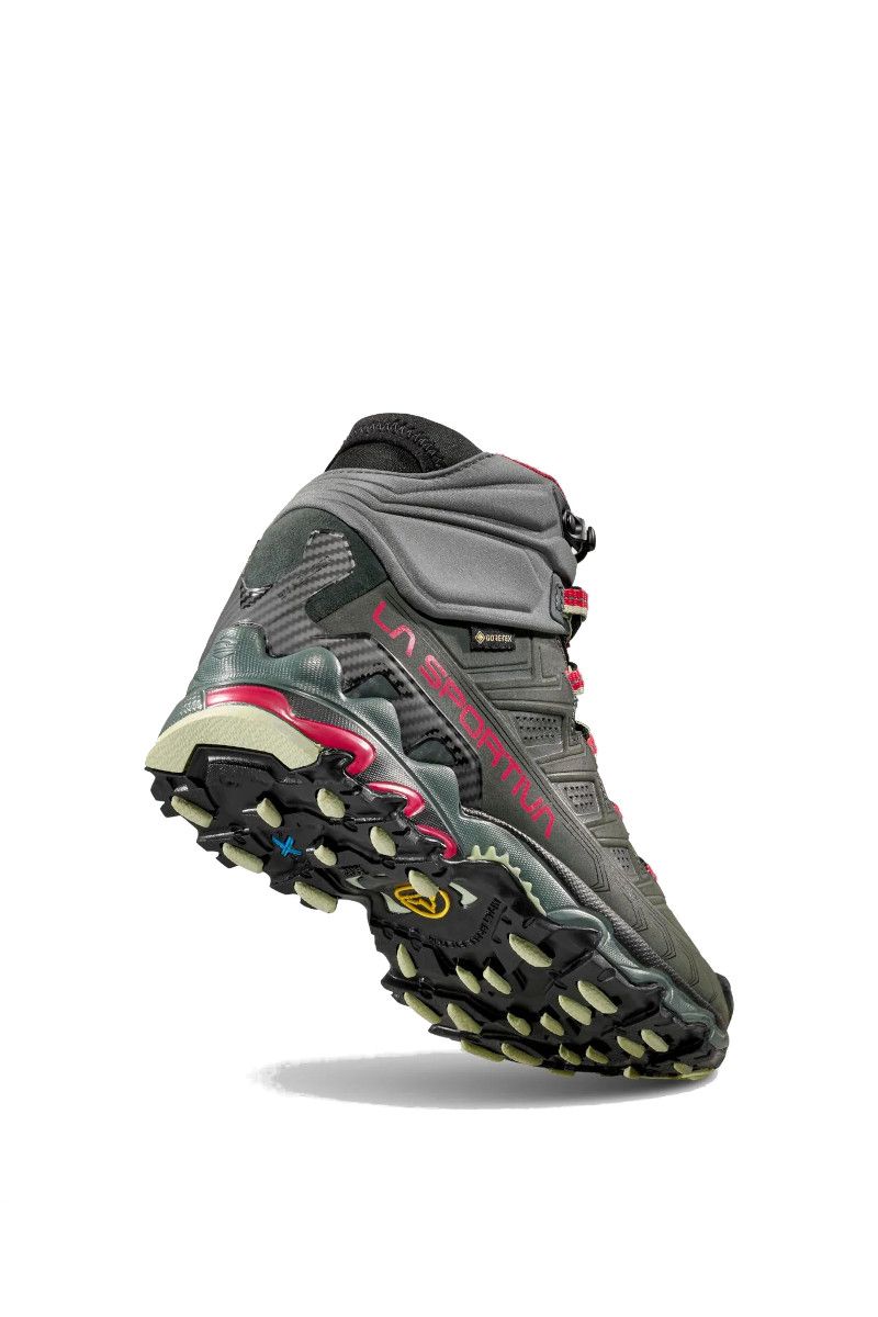 BUTY SKÓRZANE ULTRA RAPTOR II MID LEATHER GTX WOMEN-CHARCOAL-CERISE