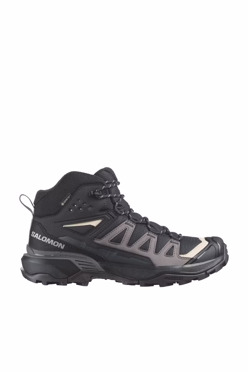 BUTY X ULTRA 360 MID GTX WOMEN-BLACK-PLUM KITTEN-SHALE GORE-TEX