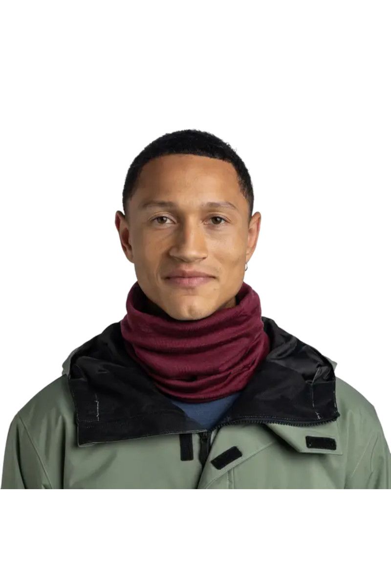 CHUSTA MERINO HEAVYWEIGHT-SOLID TIBETAN RED
