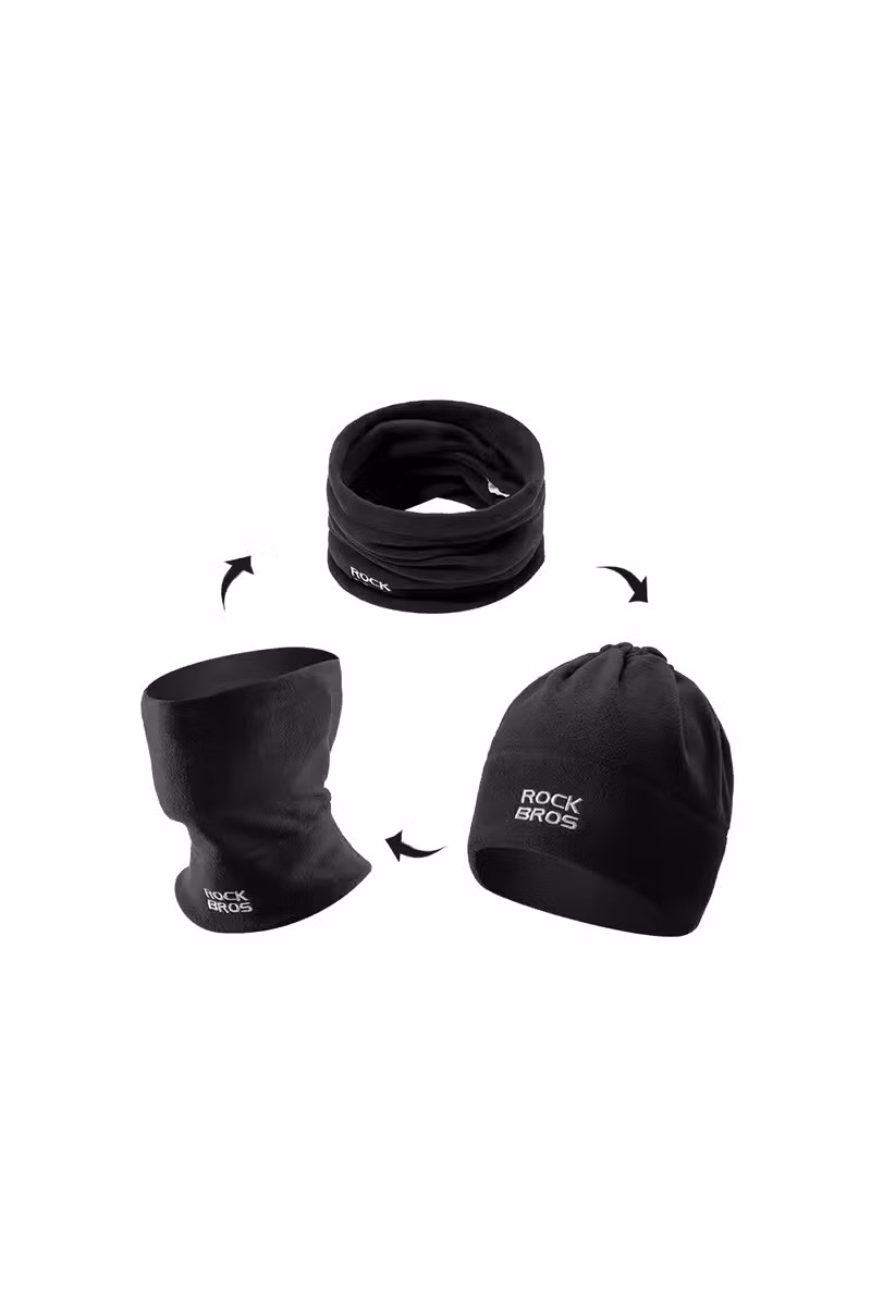 CHUSTA ROWEROWA FLEECE FACE 11240020004-BLACK