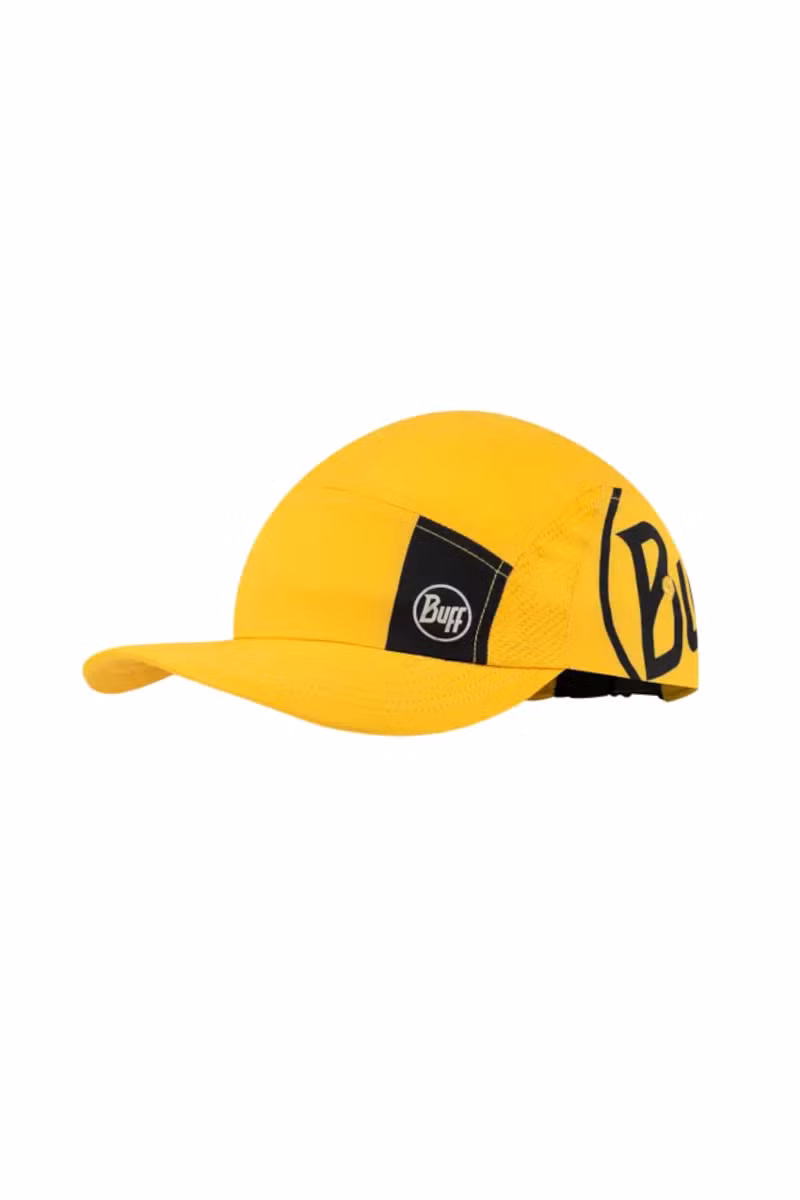 CZAPKA 5 PANEL GO CAP-LOGO YELLOW