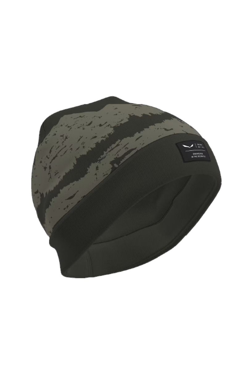CZAPKA LOGO BEANIE-DARK OLIVE-5A50