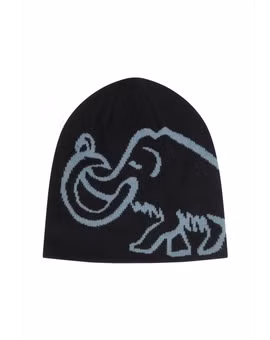 CZAPKA MAMMUT LOGO BEANIE REVERSIBLE-BLACK-STRATA