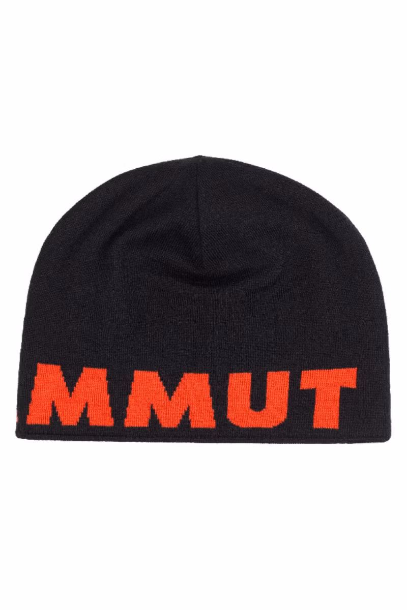 CZAPKA MAMMUT LOGO-BLACK