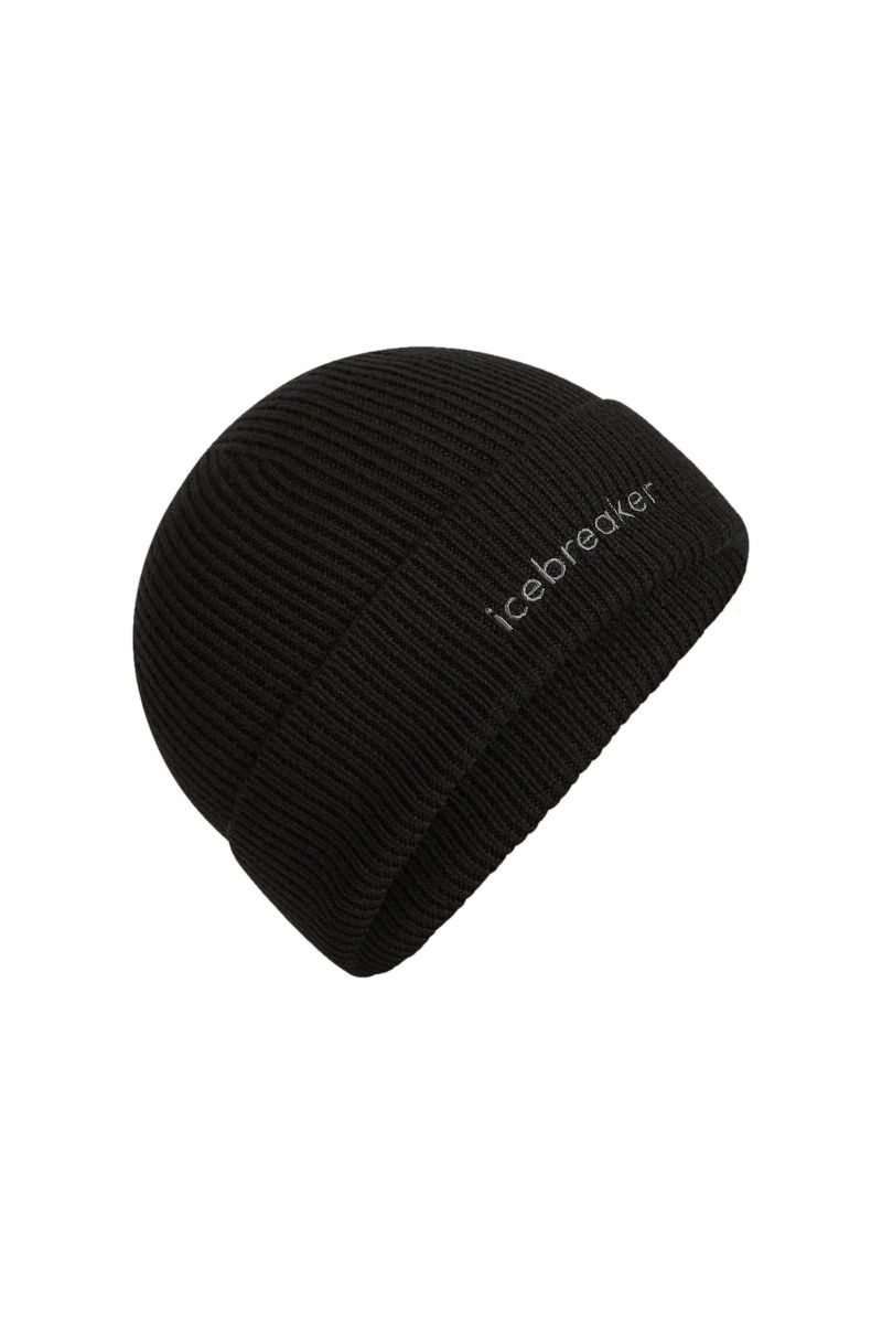 CZAPKA MERINO ALL DAY TOQUE-BLACK