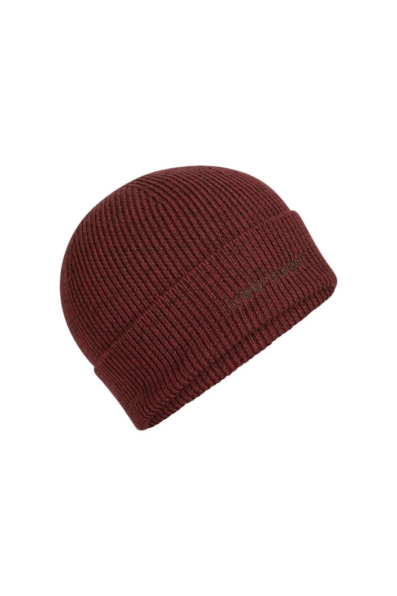 CZAPKA MERINO ALL DAY TOQUE-PORT-BITTERSWEET