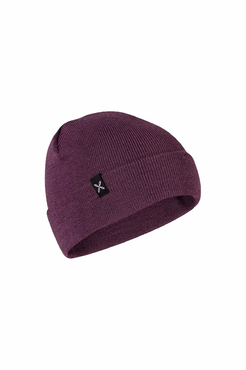 CZAPKA MERINO CAP-WINE RED