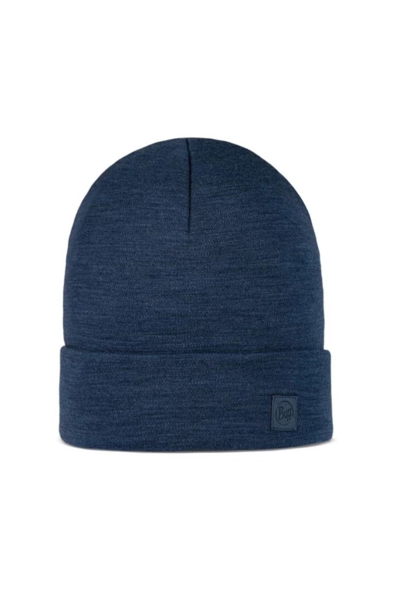 CZAPKA MERINO HEAVYWEIGHT BEANIE-SOLID NIGHT BLUE