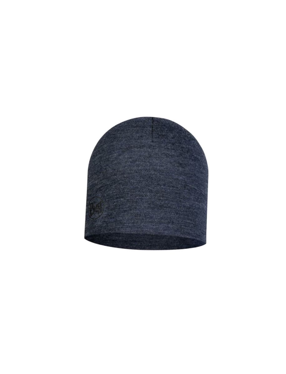 CZAPKA MERINO MIDWEIGHT BEANIE-MELANGE NIGHT BLUE