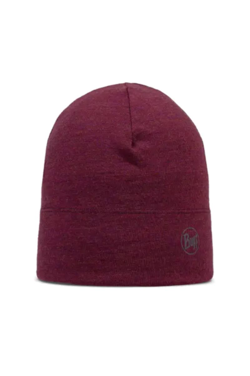 CZAPKA MERINO MIDWEIGHT BEANIE-MELANGE TIBETAN RED