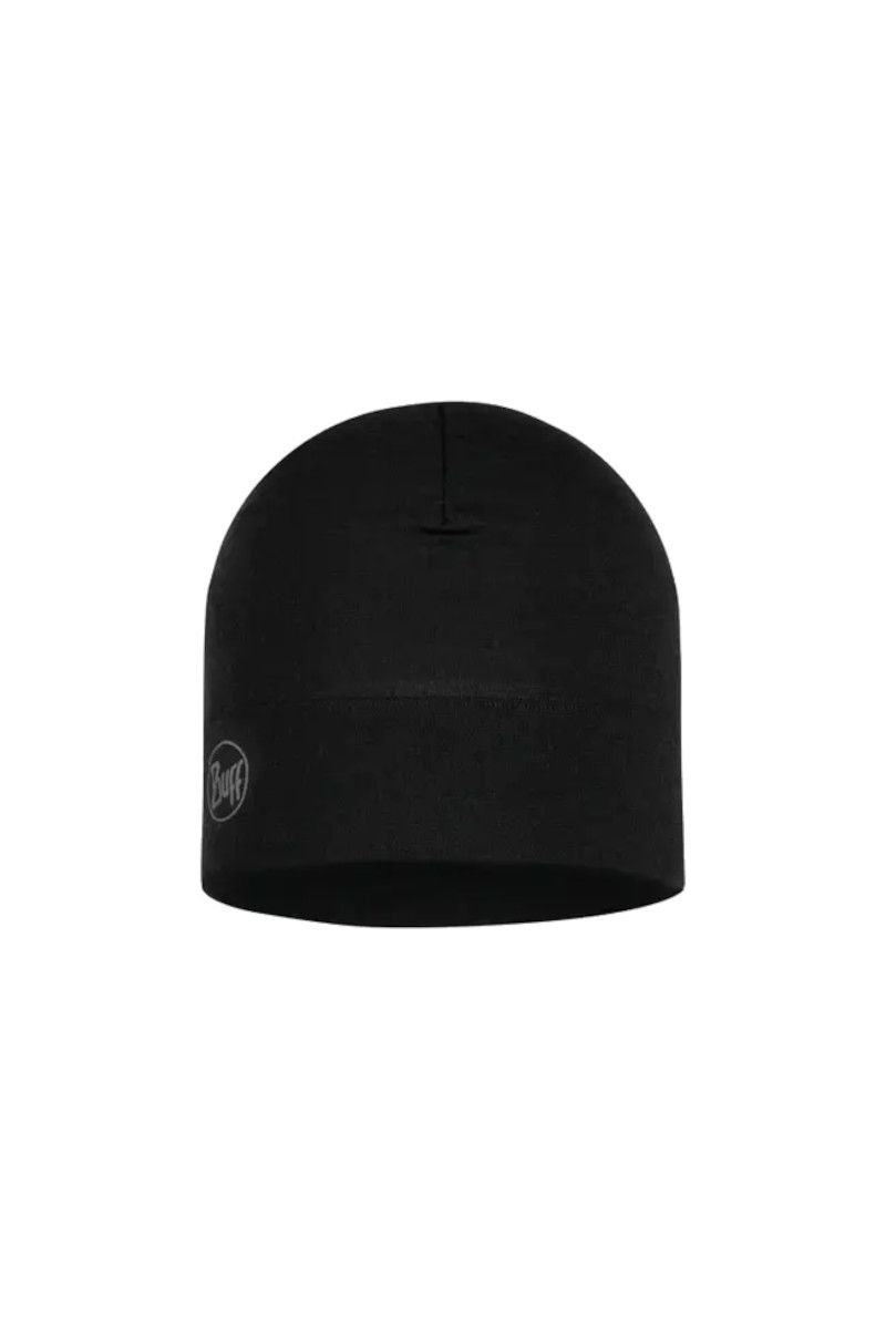 CZAPKA MERINO MIDWEIGHT BEANIE-SOLID BLACK VP