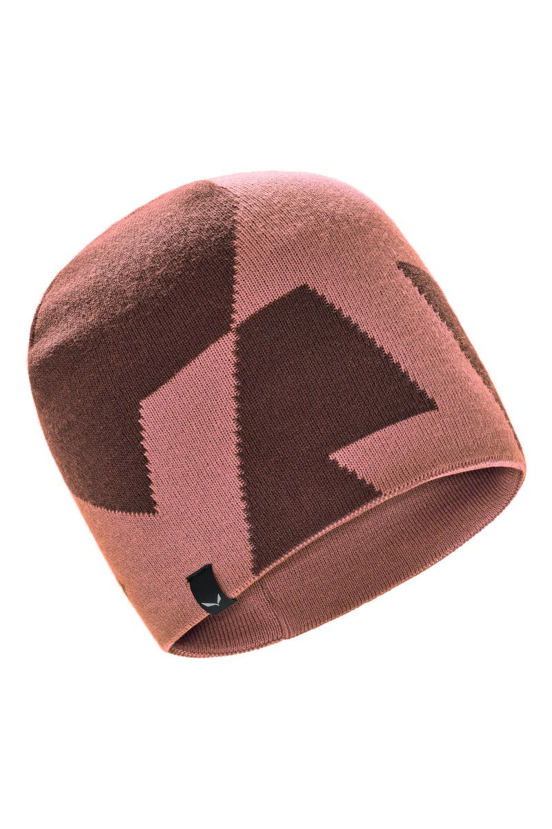 CZAPKA PURE REVERSIBLE WOOL BEANIE-ETRUSCAN RED-6A40