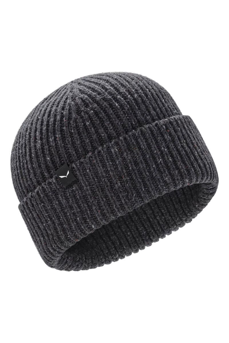 CZAPKA RE-ZEBRU KNIT BEANIE-DARK GREY MELANGE