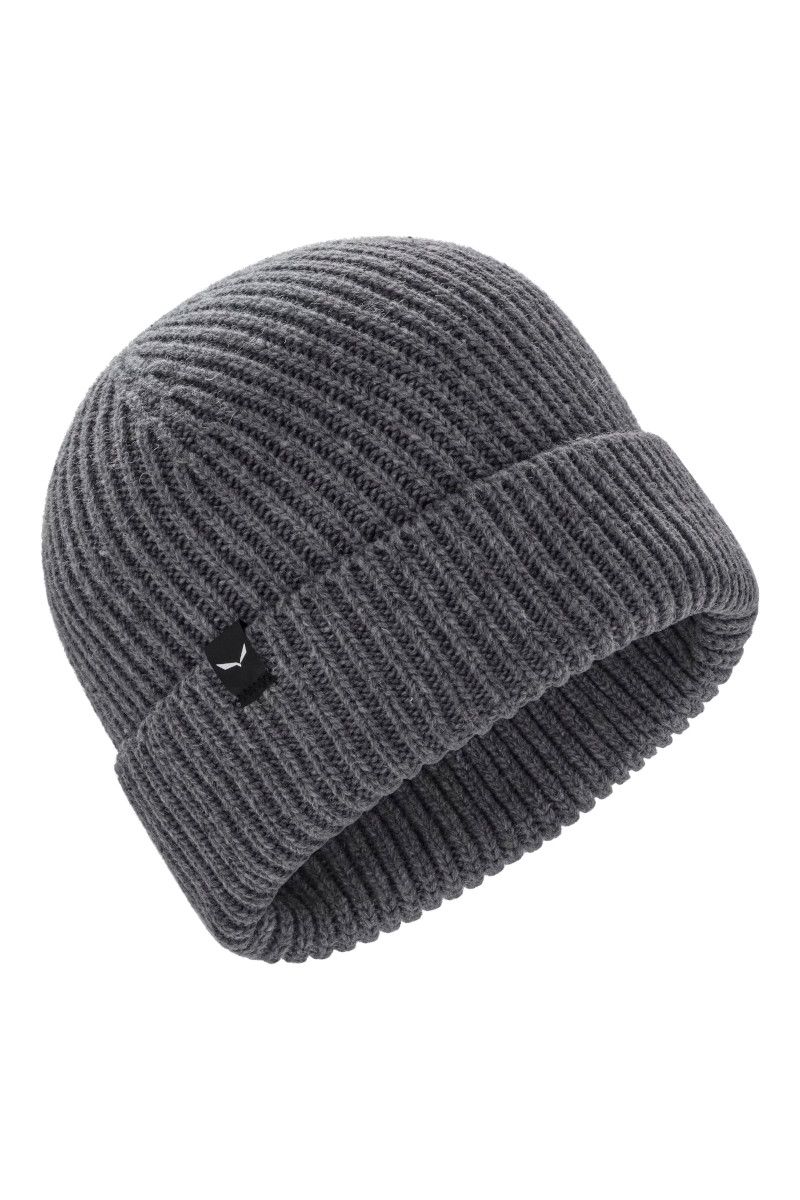 CZAPKA RE-ZEBRU KNIT BEANIE-LIGHT GREY MELANGE