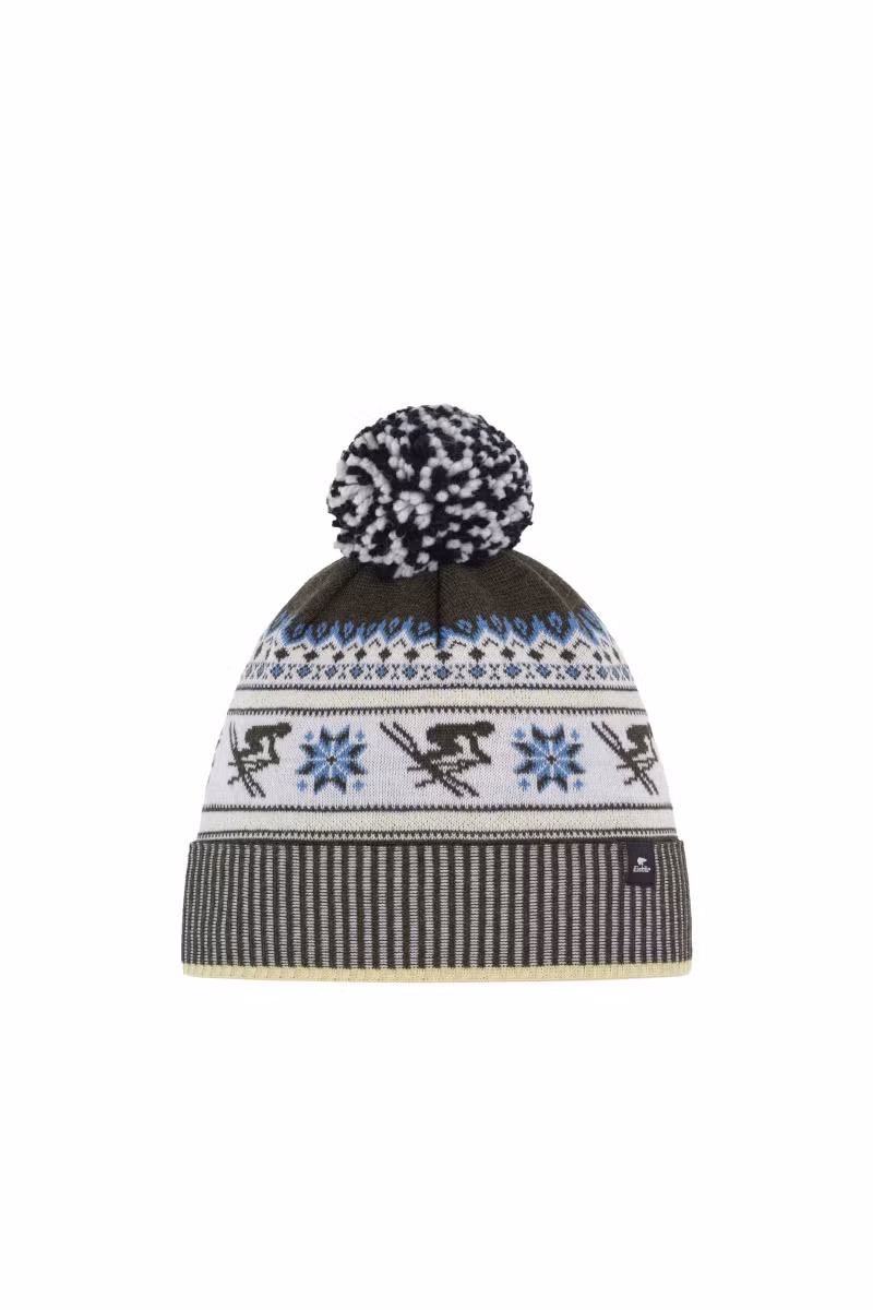 CZAPKA RETROSKI POMPON SA-659-BROWN