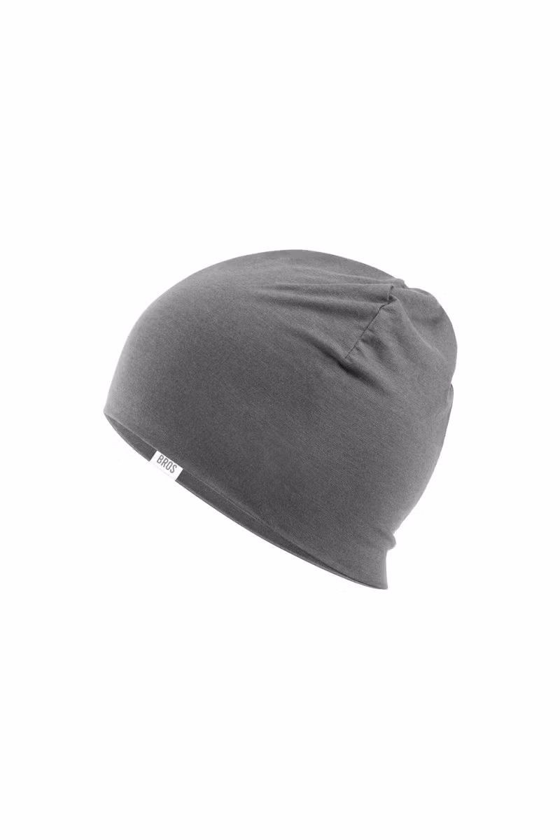 CZAPKA ROWEROWA SILK AND WOOL 18250005-GREY