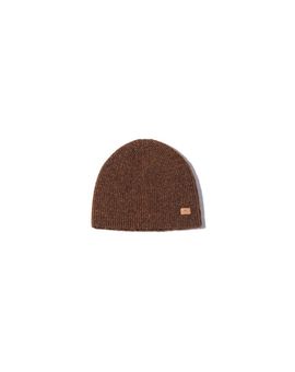 CZAPKA SINGLE LAYER KNITTED HAT NH21FS551-BROWN