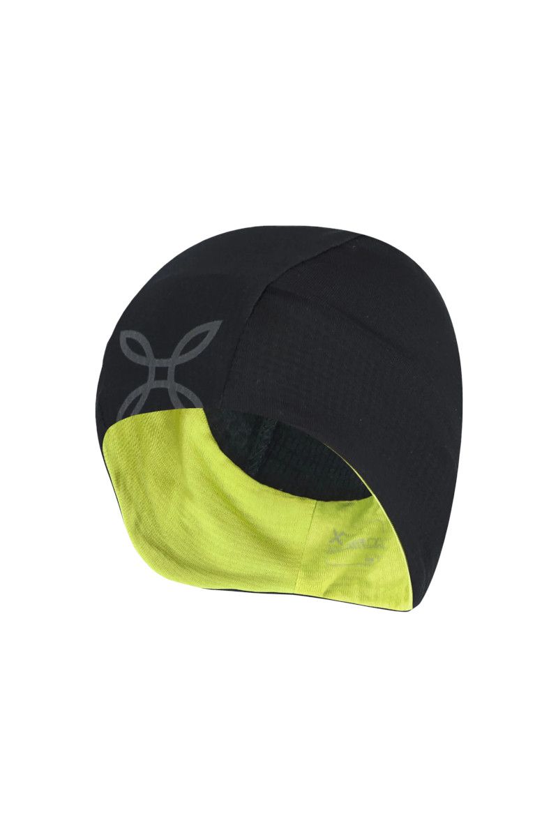 CZAPKA WINTER CAP-BLACK-LIME GREEN