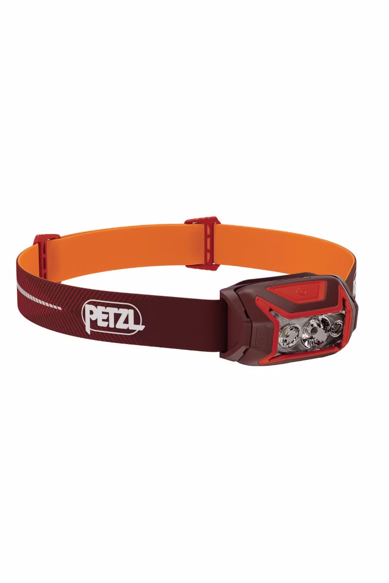 CZOŁÓWKA PETZL ACTIK CORE-RED 600 LM DO BIEGANIA I TREKKINGU
